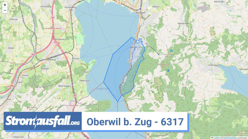 stromausfall ch ortschaft oberwil b. zug 6317