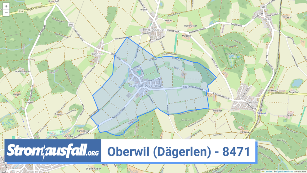 stromausfall ch ortschaft oberwil daegerlen 8471