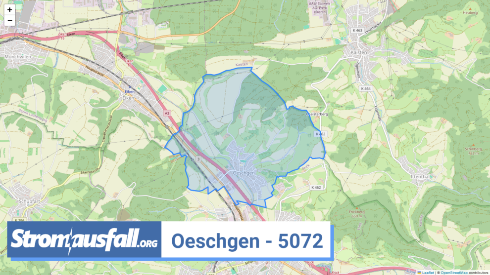 stromausfall ch ortschaft oeschgen 5072