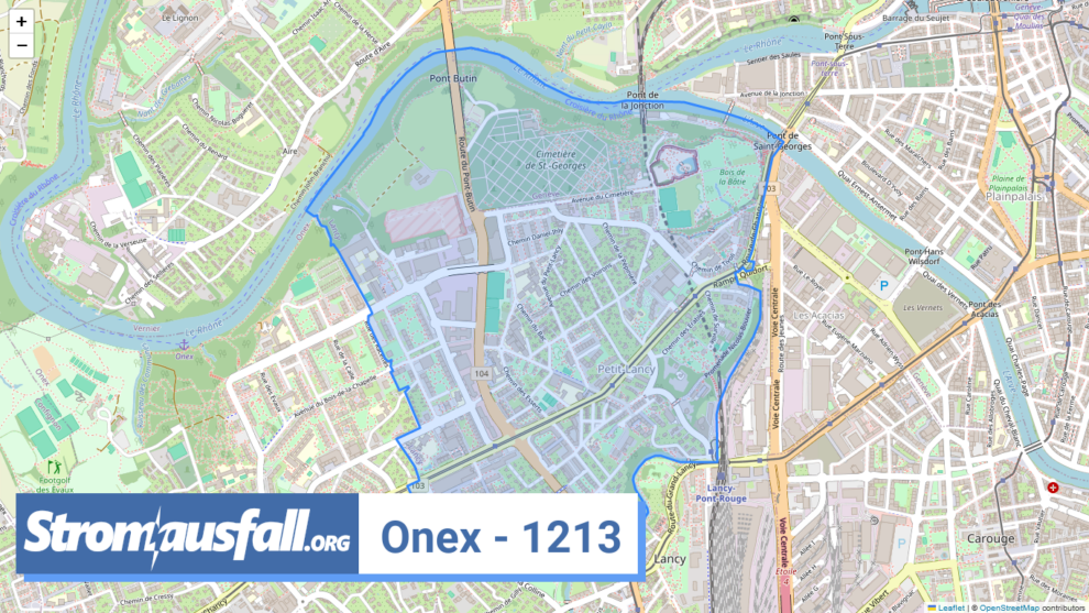 stromausfall ch ortschaft onex 1213