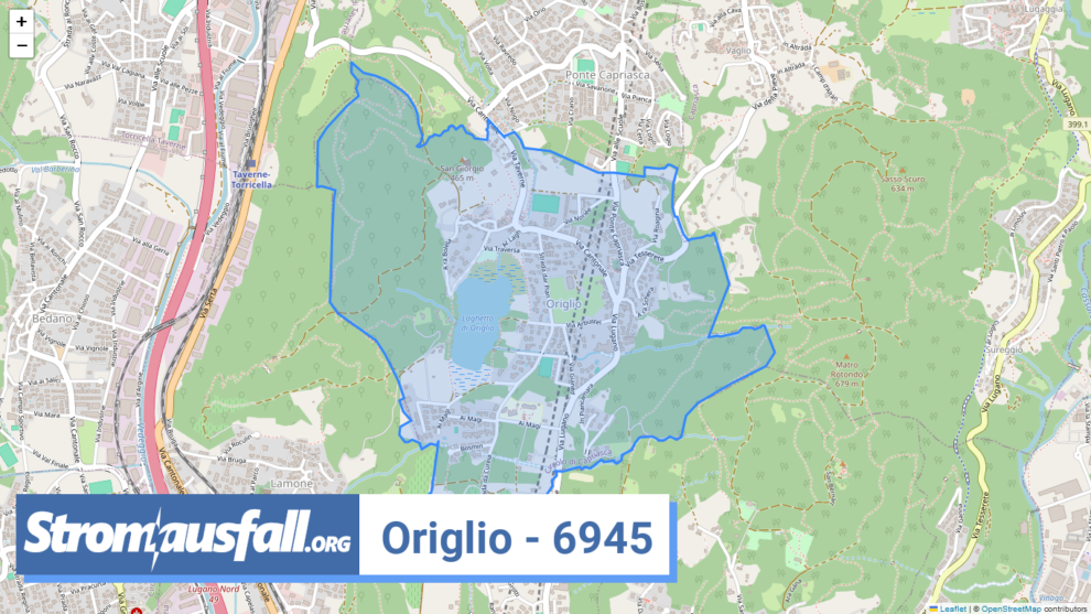 stromausfall ch ortschaft origlio 6945