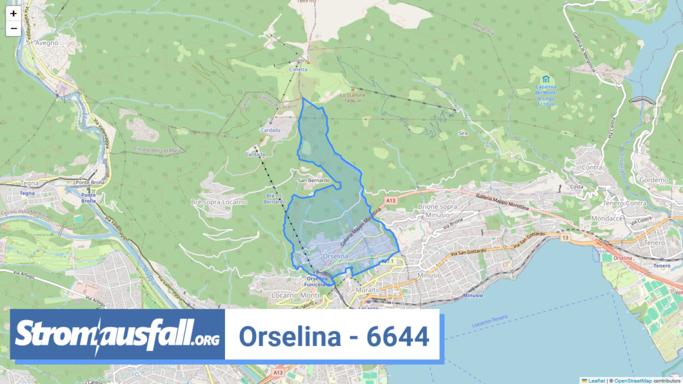 stromausfall ch ortschaft orselina 6644