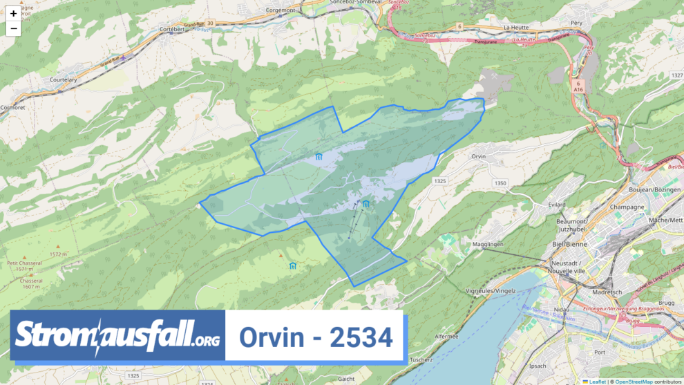 stromausfall ch ortschaft orvin 2534