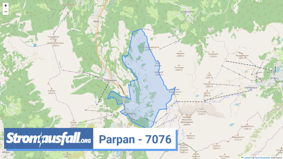 stromausfall ch ortschaft parpan 7076