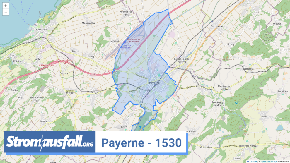 stromausfall ch ortschaft payerne 1530