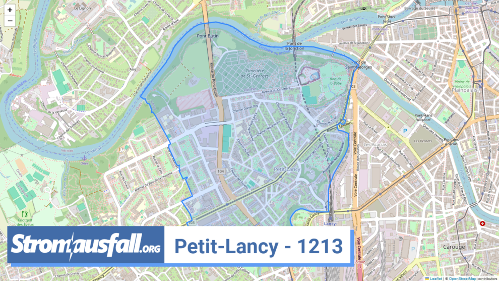 stromausfall ch ortschaft petit lancy 1213