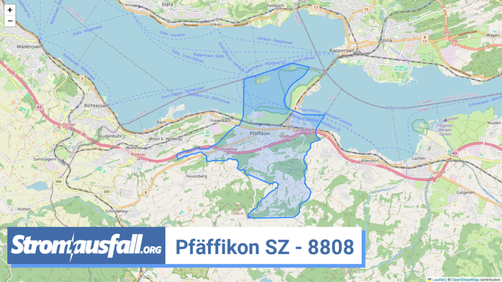 stromausfall ch ortschaft pfaeffikon sz 8808