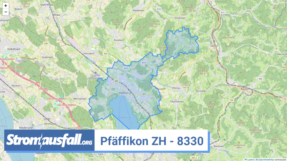 stromausfall ch ortschaft pfaeffikon zh 8330