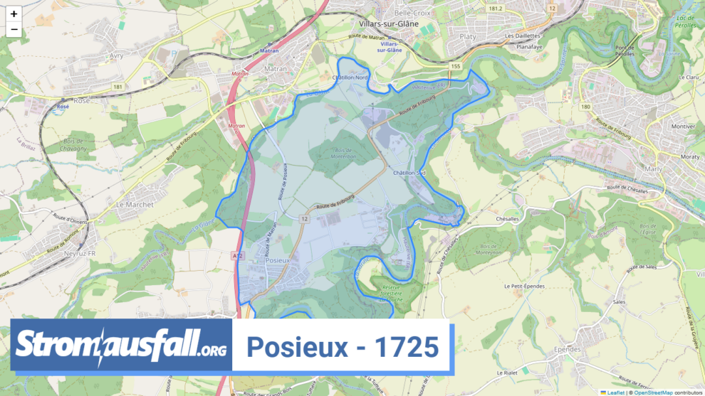 stromausfall ch ortschaft posieux 1725