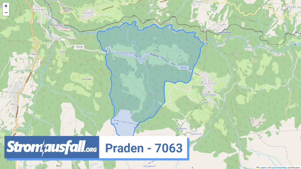 stromausfall ch ortschaft praden 7063