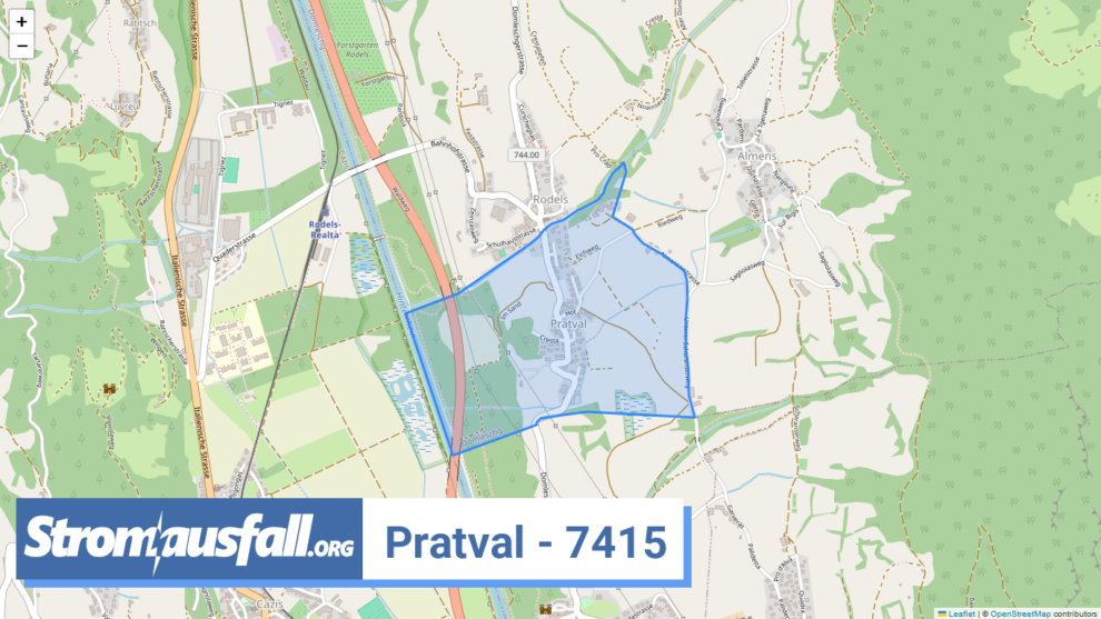 stromausfall ch ortschaft pratval 7415