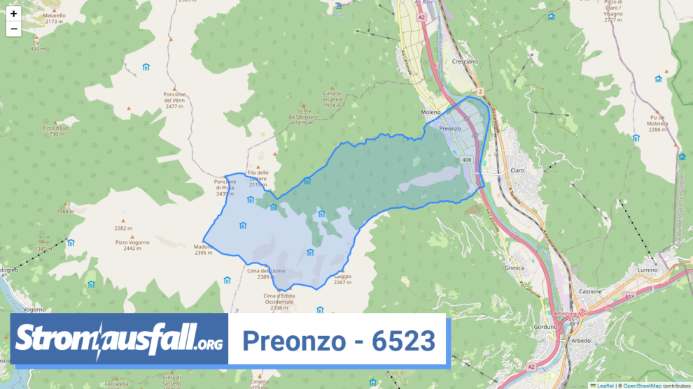 stromausfall ch ortschaft preonzo 6523