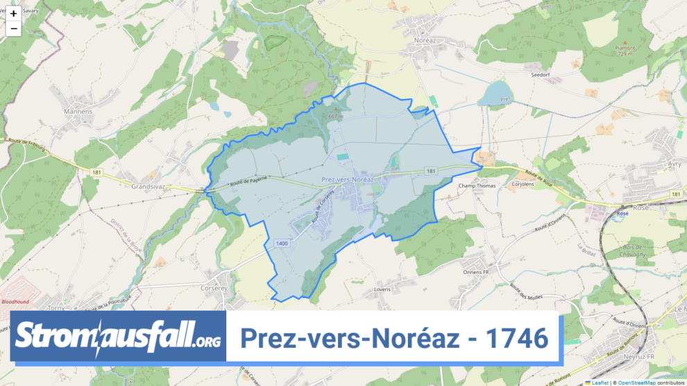 stromausfall ch ortschaft prez vers noreaz 1746