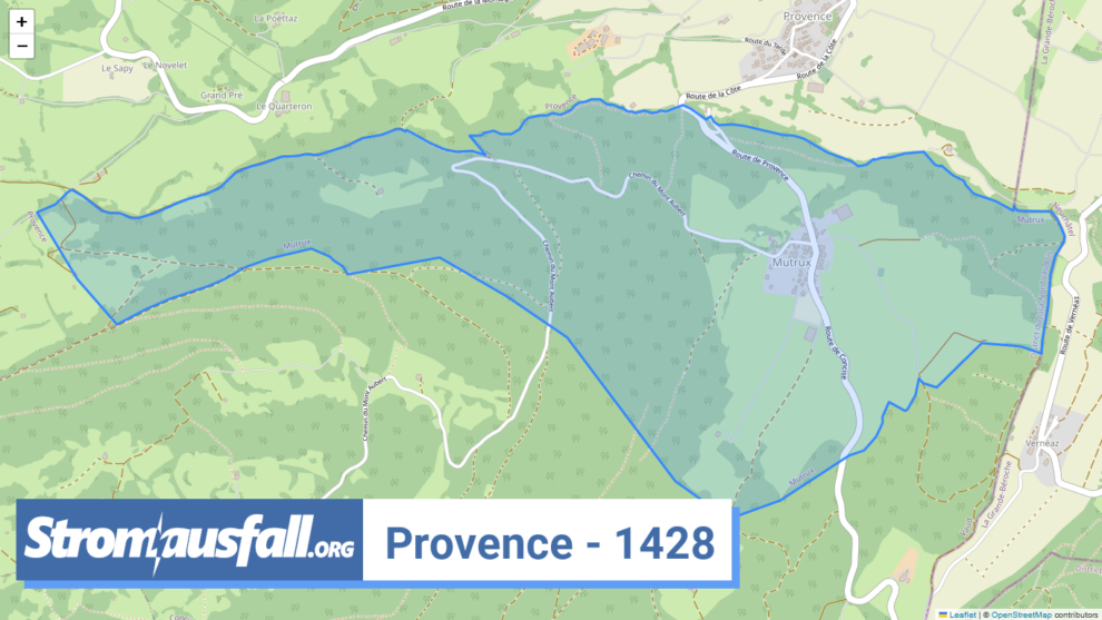 stromausfall ch ortschaft provence 1428