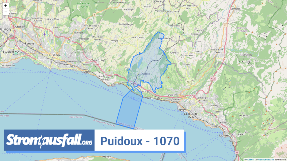 stromausfall ch ortschaft puidoux 1070