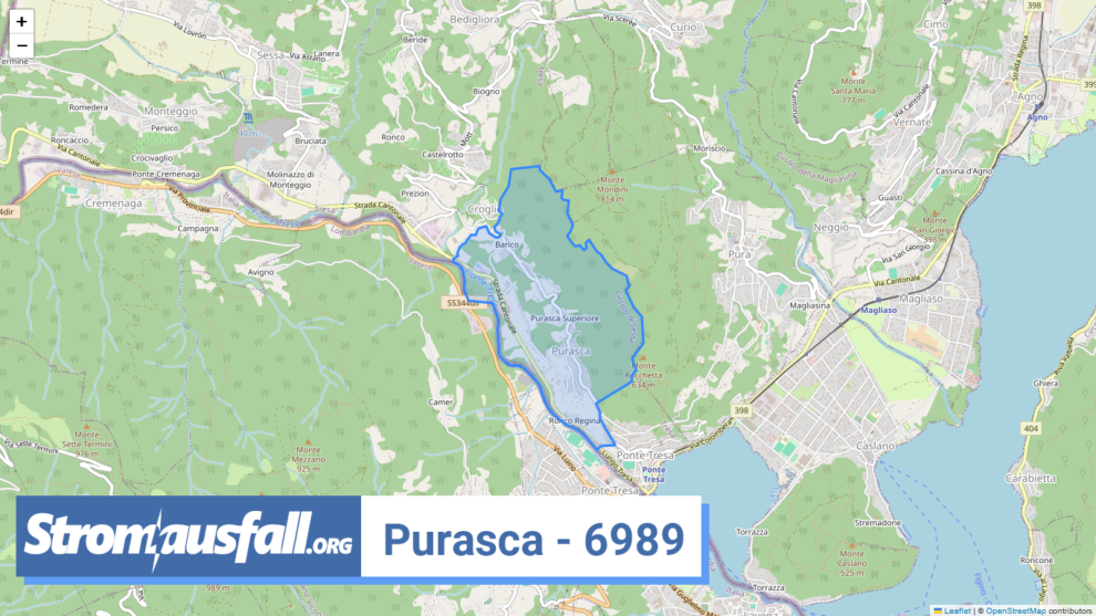 stromausfall ch ortschaft purasca 6989