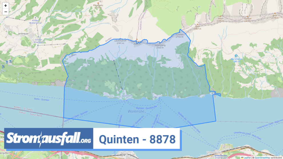 stromausfall ch ortschaft quinten 8878