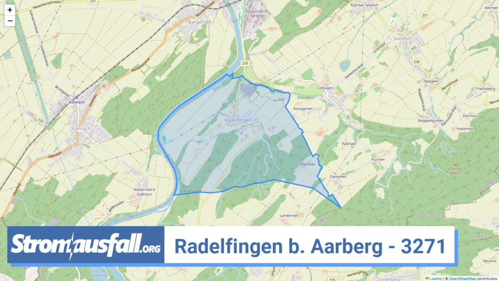 stromausfall ch ortschaft radelfingen b. aarberg 3271