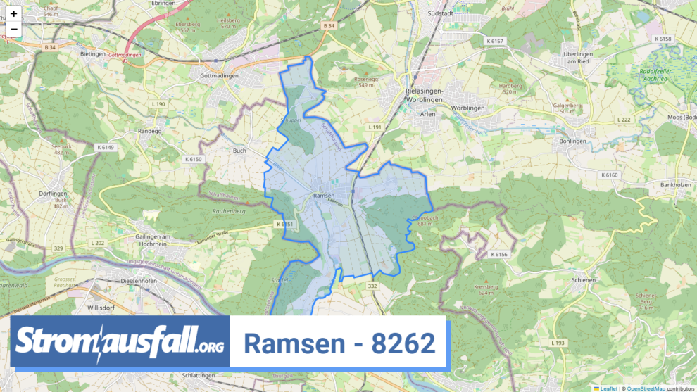 stromausfall ch ortschaft ramsen 8262