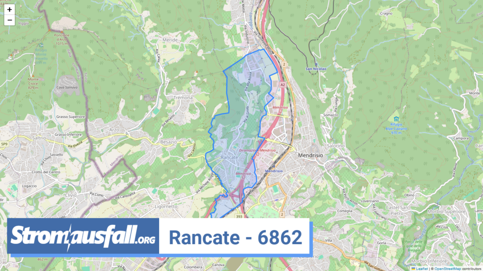 stromausfall ch ortschaft rancate 6862