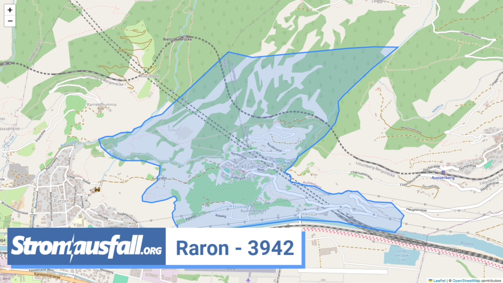 stromausfall ch ortschaft raron 3942