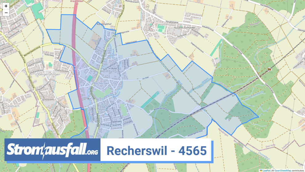 stromausfall ch ortschaft recherswil 4565