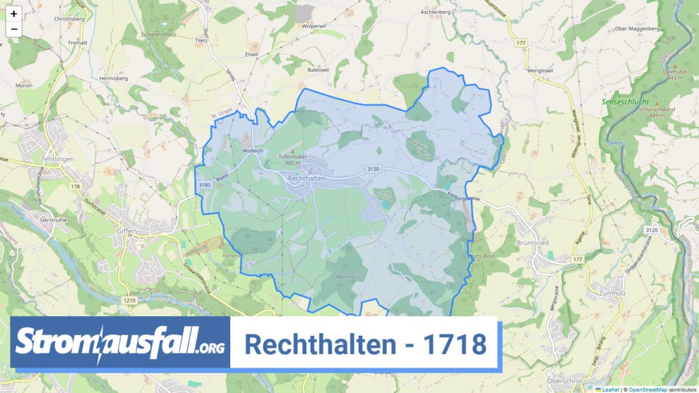 stromausfall ch ortschaft rechthalten 1718