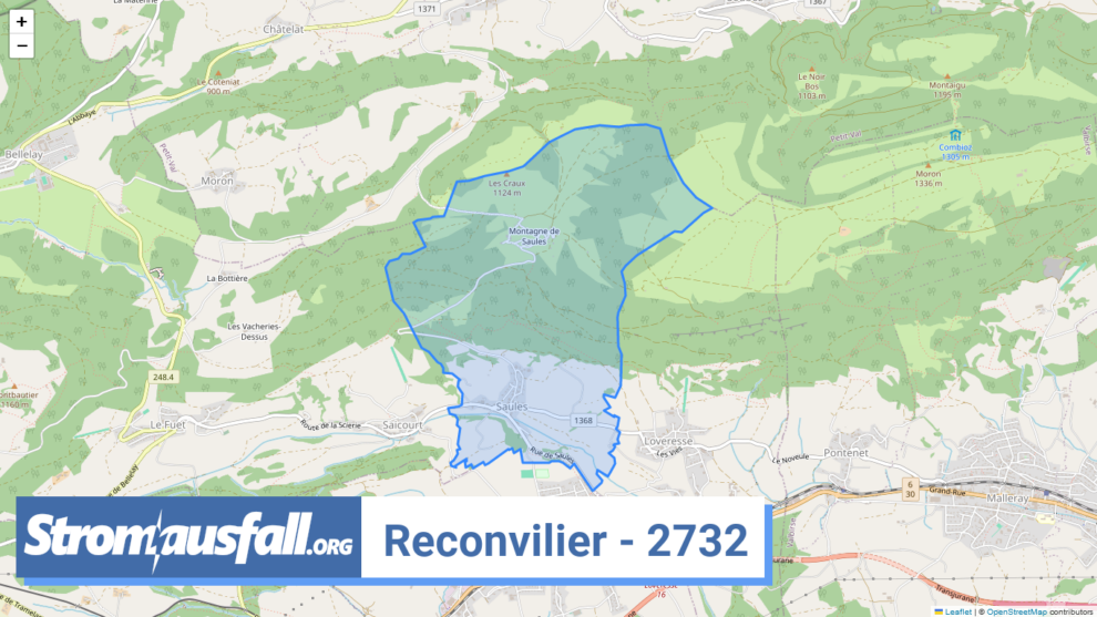 stromausfall ch ortschaft reconvilier 2732