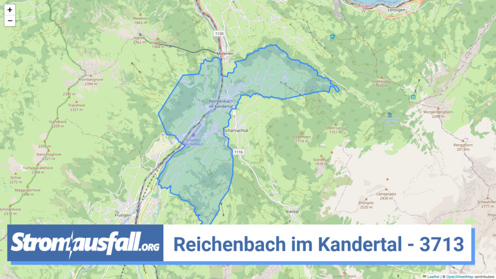 stromausfall ch ortschaft reichenbach im kandertal 3713