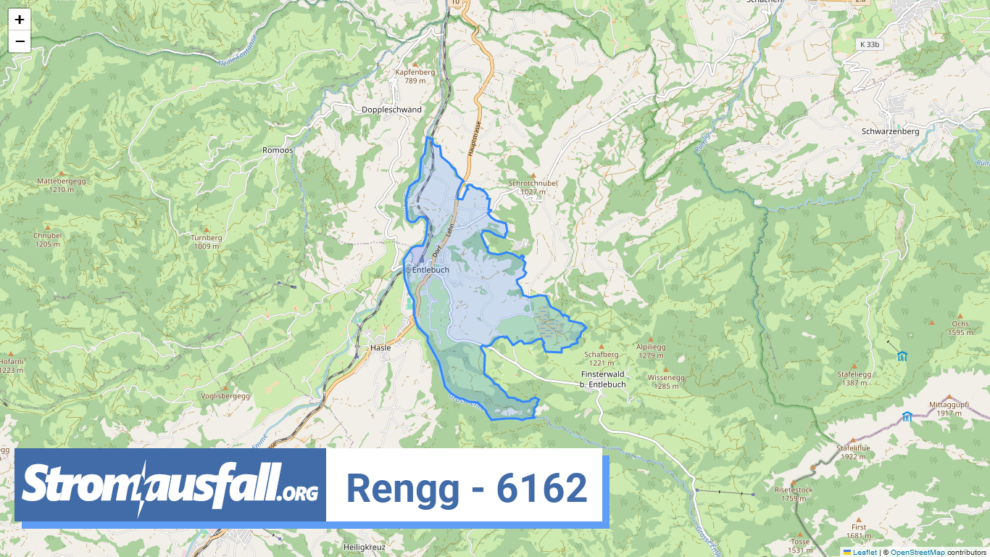 stromausfall ch ortschaft rengg 6162