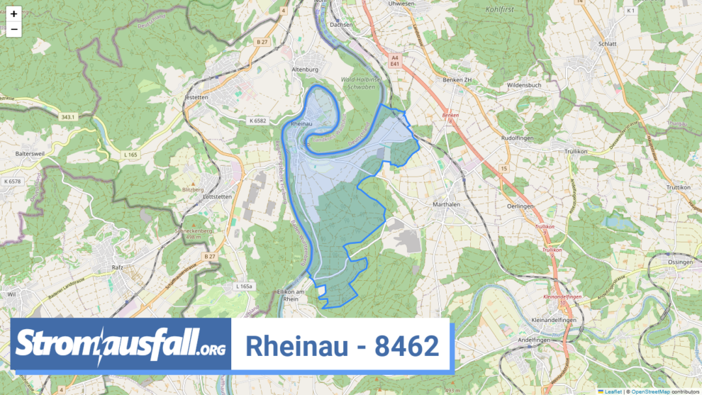 stromausfall ch ortschaft rheinau 8462