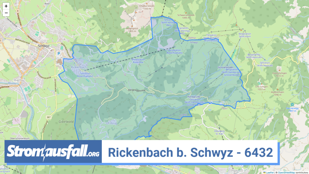 stromausfall ch ortschaft rickenbach b. schwyz 6432