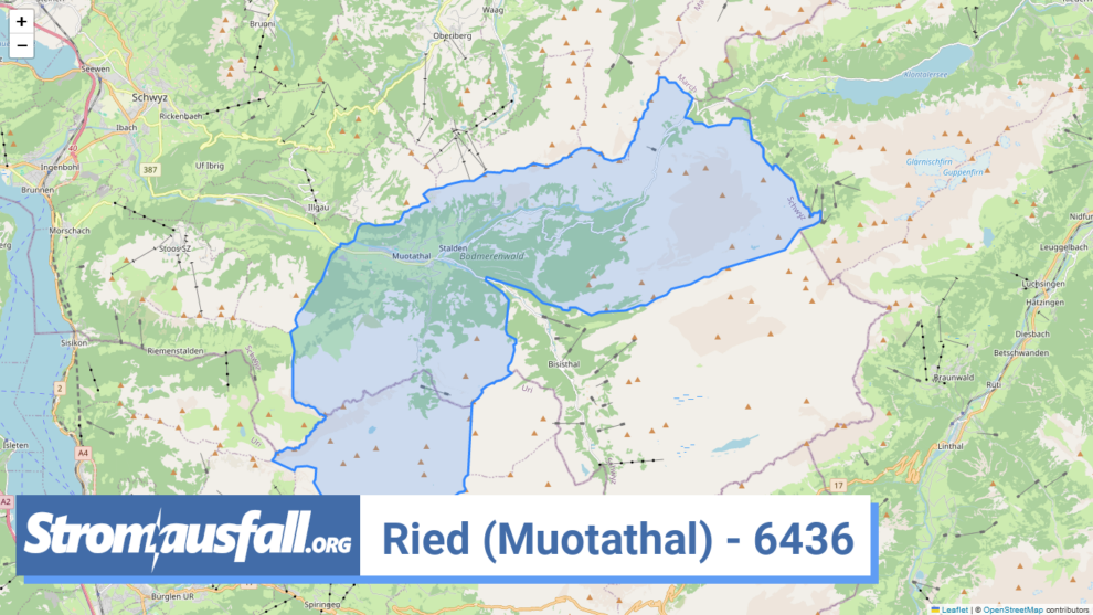 stromausfall ch ortschaft ried muotathal 6436