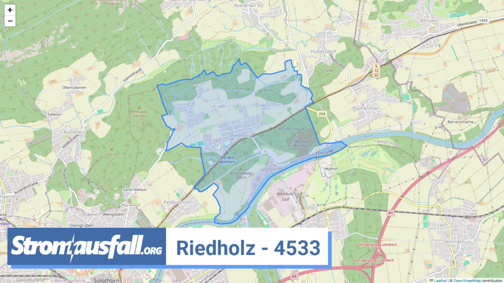 stromausfall ch ortschaft riedholz 4533