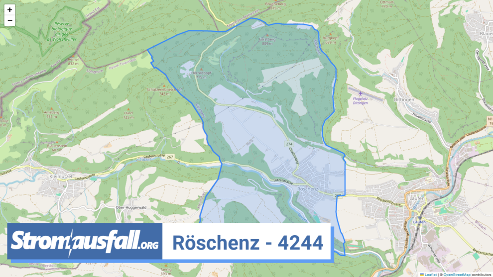 stromausfall ch ortschaft roeschenz 4244