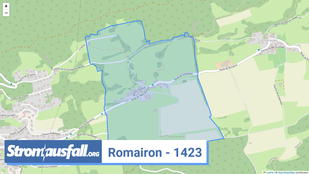 stromausfall ch ortschaft romairon 1423