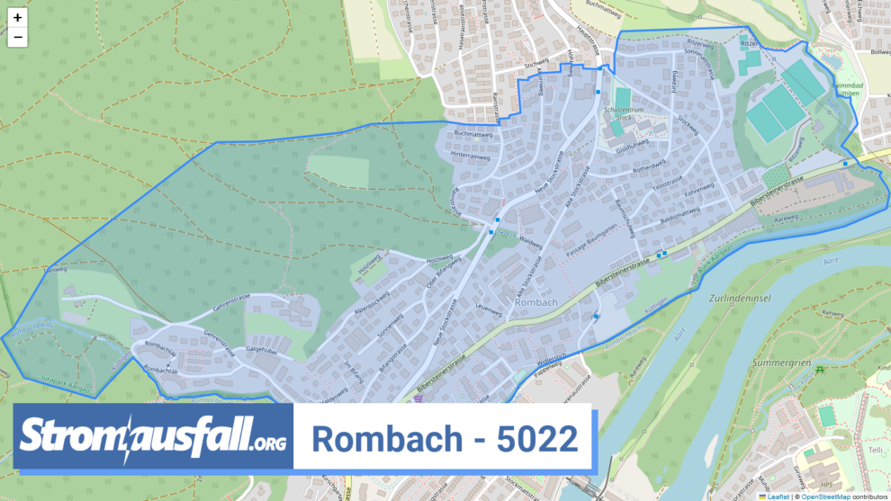 stromausfall ch ortschaft rombach 5022