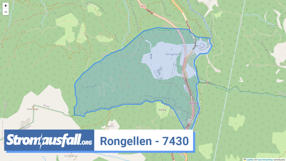 stromausfall ch ortschaft rongellen 7430