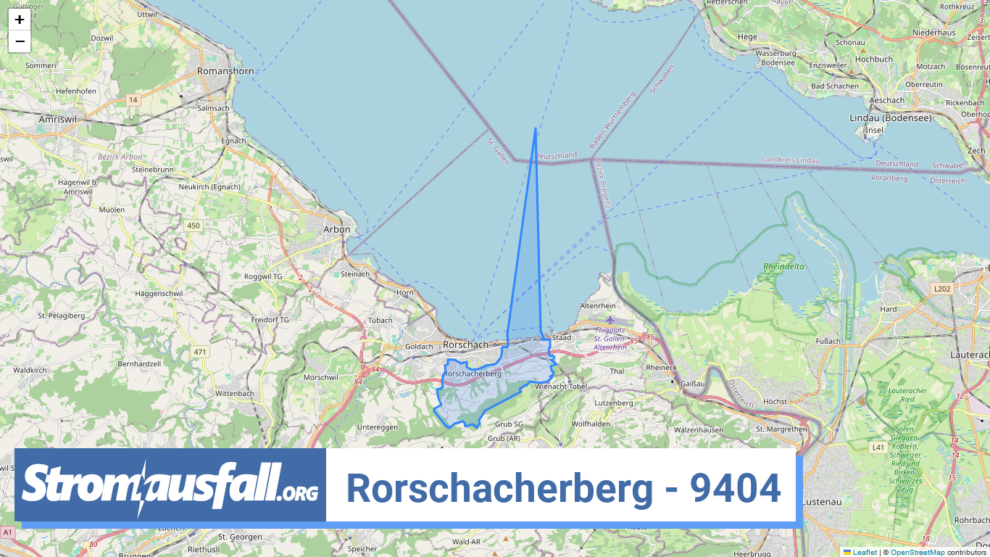 stromausfall ch ortschaft rorschacherberg 9404