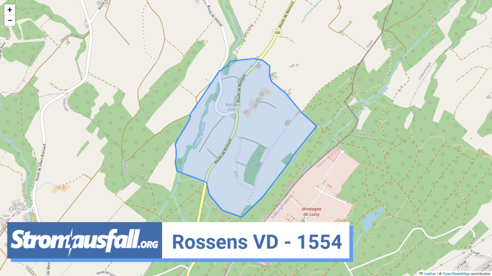 stromausfall ch ortschaft rossens vd 1554