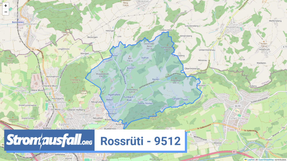 stromausfall ch ortschaft rossrueti 9512