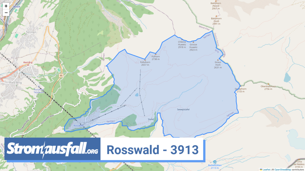 stromausfall ch ortschaft rosswald 3913