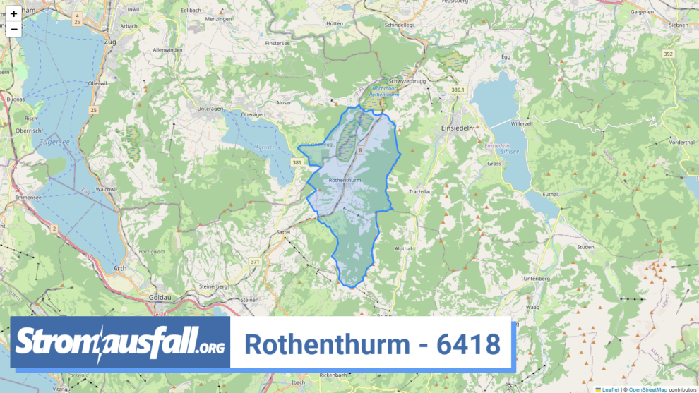 stromausfall ch ortschaft rothenthurm 6418