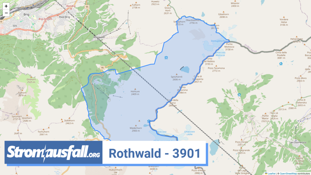 stromausfall ch ortschaft rothwald 3901