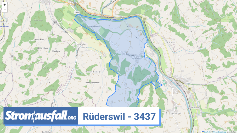 stromausfall ch ortschaft ruederswil 3437