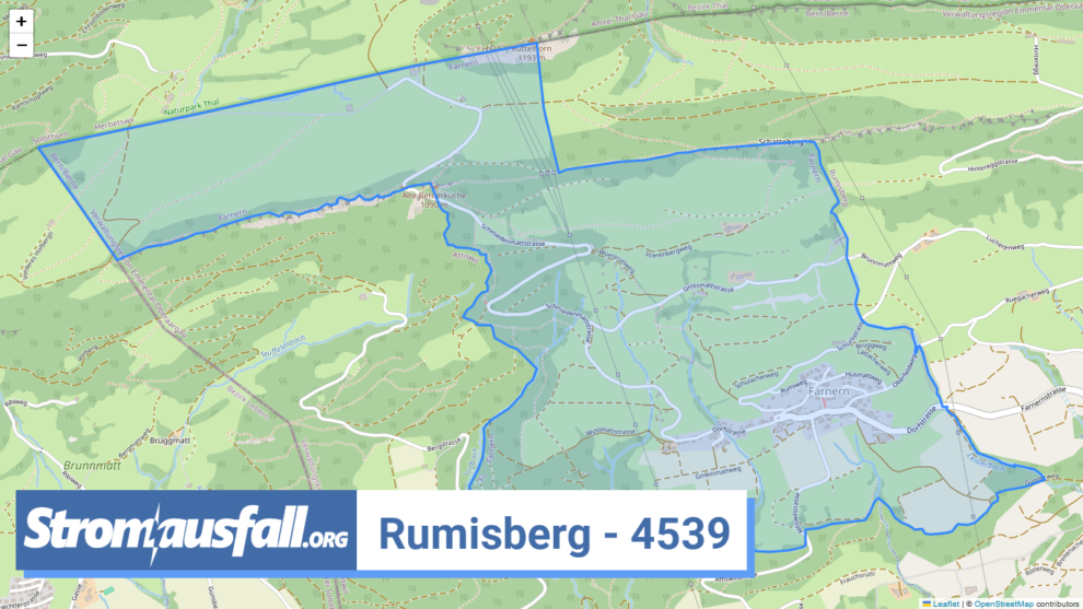 stromausfall ch ortschaft rumisberg 4539