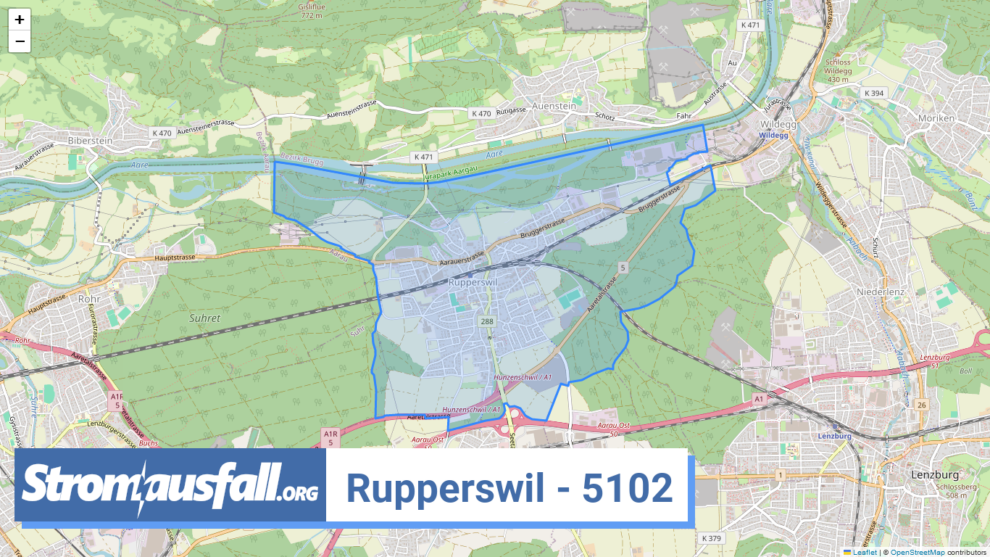 stromausfall ch ortschaft rupperswil 5102