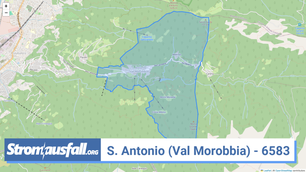 stromausfall ch ortschaft s. antonio val morobbia 6583