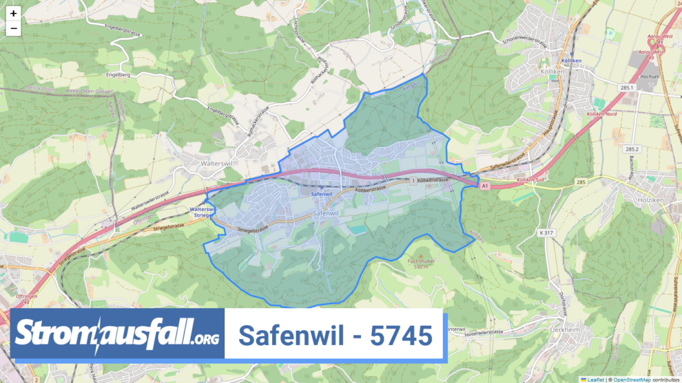 stromausfall ch ortschaft safenwil 5745