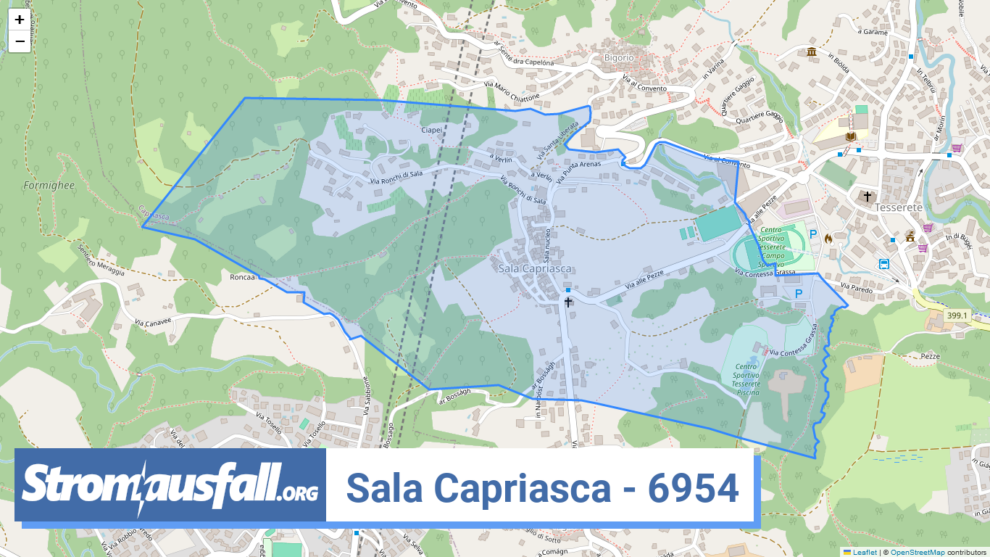 stromausfall ch ortschaft sala capriasca 6954